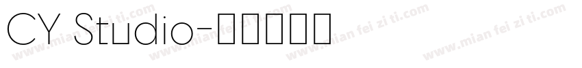 CY Studio字体转换